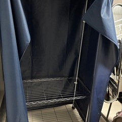 収納家具　ジッパーカバー付き　美品の画像