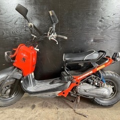 ★支払総額8.2万円★定休日なし！いつでも現車確認可能です！ ホンダ ズーマー オレンジ 人気のズーマー！ 4スト！ バッテリー新品！ 社外エアクリ！ 社外マフラー！ 社外リアサス！ アルミステップ！の画像