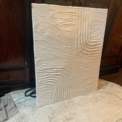 無料　作者不明　漆喰？　アート　絵画
の画像