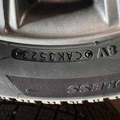 軽自動車　スタッドレス、アルミ4本セットの画像