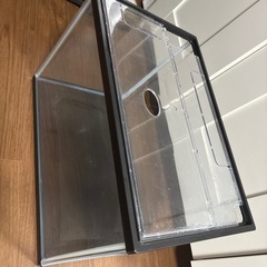 蓋付き水槽約40センチの画像
