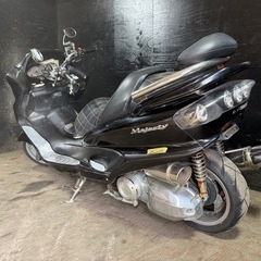 ★支払総額6.2万円★関東圏内即日配送可能！全車走行テスト済みです！ ヤマハ マジェスティ250 SG03J 人気のマジェスティ！ 社外マフラー！ タンデムバー！ 社外エアクリ！ アルミステップ！の画像