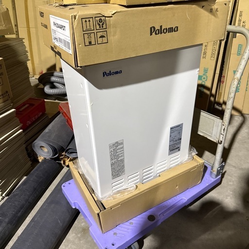 未使用 2022年 パロマ LPガス用 ガスふろ給湯器 FH-204APDT 浴室リモコン付 FC-702V