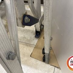 ハセガワ 折りたたみ式アルミ階段 親方 HH1-32 150kg 全長3.2m～4.2m HH1-32の画像