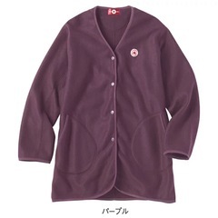 コンバースノーカラーフリースジャケットの画像