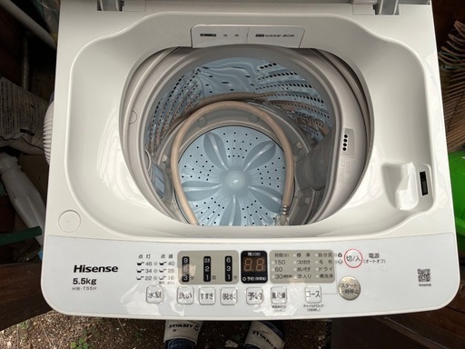 （代理出品）⭐️中古品 ハイセンス Hisense 5.5kg HW- T55H 生活家電 洗濯機 一人暮らし 新生活⭐️