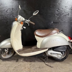 ★支払総額4.8万円★激安バイク続々入荷中！ なんでも買取ます！ ホンダ スクーピー 白 AF55 人気のスクーピー！ 4スト、集中キー！おしゃれな車両！ バッテリー新品！の画像