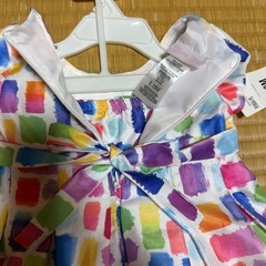 未使用ドレス1歳半のさいずのサイズ　の画像