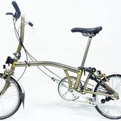 ジャンク BROMPTON 「ブロンプトン」 S2L RAW 2016年モデル 16インチ 折り畳み自転車 / IT319Q7K6VM0の画像