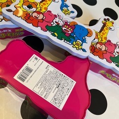 ギンビス　たべっ子どうぶつ　キャラクター缶　3個の画像