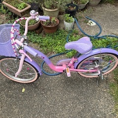 プリンセスソフィア自転車の画像