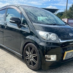 【支払総額6.8万円】激安！ムーヴカスタム 車検令和8年1月 フルセグTV BTオーディオ バックカメラ 社外パーツ多数の画像