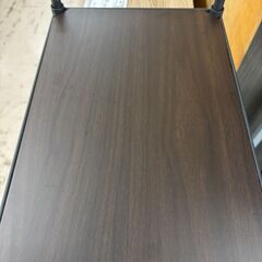 リユースのサカイ栃木店★ジモティ割あり★  スチールラック ブラック W43.5×D29×H97 クリーニング済み TC10953の画像