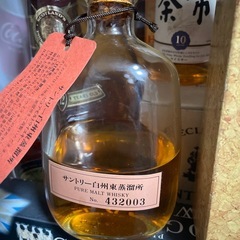 　開封済み　SUNTORY サントリー白州東蒸留所 ウィスキー 43%約 130ml 古酒の画像