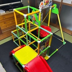 アンパンマン スッキリ！おかたづけブランコパーク(ジャングルジム、ブランコ、鉄棒、滑り台)) の画像