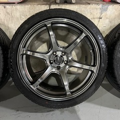 【値下げ！】アハト6 18インチホイール　86.BRZサイズ　4本の画像