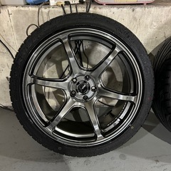 【値下げ！】アハト6 18インチホイール　86.BRZサイズ　4本の画像