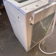 超美品　洗浄済み　YAMADASELECT 洗濯機 8kg ゴールド YWMTV80G1の画像