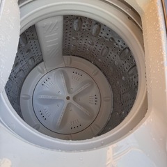 超美品　洗浄済み　YAMADASELECT 洗濯機 8kg ゴールド YWMTV80G1の画像