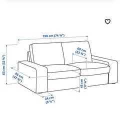 IKEA ソファーの画像