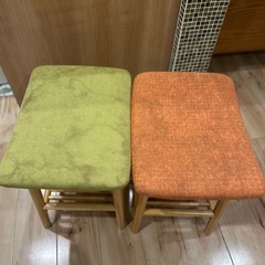 レストロー　スツール2脚セットの画像