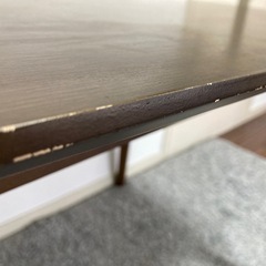 【ビッグウッド】2人掛け用ダイニングテーブル＆チェアセット の画像