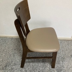 【ビッグウッド】2人掛け用ダイニングテーブル＆チェアセット の画像