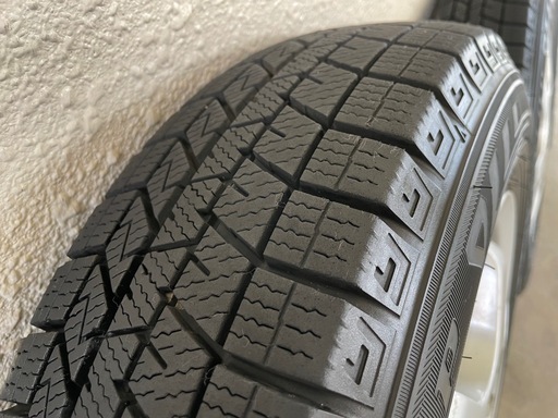 145/80R13 ダンロップWM03
 スタッドレス＋アルミ4本 バリ山 