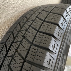 DUNLOPスタッドレス＋アルミ バリ山 145/80R13 4本 の画像