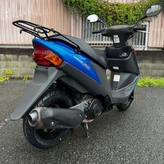 スズキ　アドレスV125 CF4EA ブルー　実働　動画あり　大阪の画像