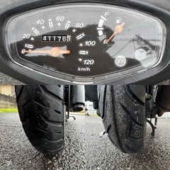 スズキ　アドレスV125 CF4EA ブルー　実働　動画あり　大阪の画像