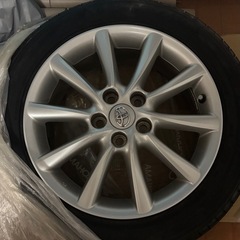 17インチ トヨタ 純正アルミホイール4本の画像