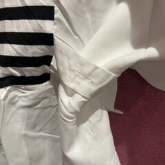 レディース ボーダー カットソー 脇のボタンでサイズ調整可能　まとめ買い歓迎　卸ます　アマゾン引き上げ商品　倒産品　ネット商材　転売　卸し　問屋　転売OK　アマゾン　商品　景品　コンペの画像