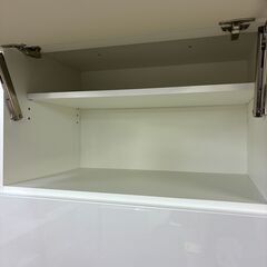 【ジャングルジャングル深井店】★スリムハイタワー食器棚 白 収納家具 家具 キッチン家具 簡易クリーニング済 堺市（中区 堺区 東区 西区 南区 北区）和泉市 河内長野市 富田林市 松原市 狭山市 深井 【FU2766】の画像