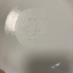 平皿　ホワイトの画像