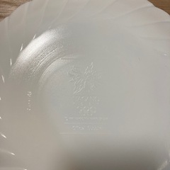 平皿　ホワイトの画像