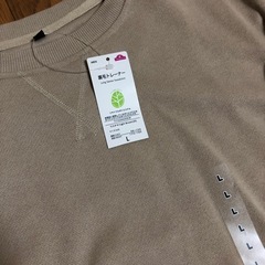 最終お値下げ😊 ウィメンズ★裏毛トレーナーLサイズ(新品未使用✨)の画像