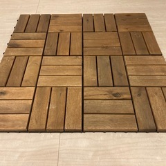 プロテック ウッドデッキ ジョイントパネル（10枚、30cm四方、正方形）の画像