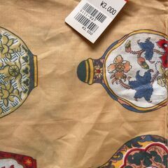 伊勢丹　チャイナシーズのインテリアファブリックの画像