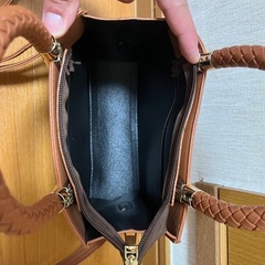 クロコダイル風ショルダーバッグの画像