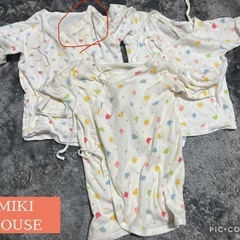 低月齢ベビー服7枚 familiar 赤ちゃんの城　MIKIHOUSE他の画像
