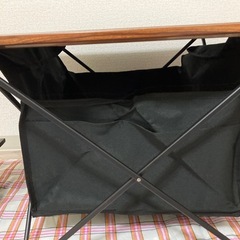 キャンプ用テーブル　2台(大、小) コンパクト  未使用　組立式 の画像