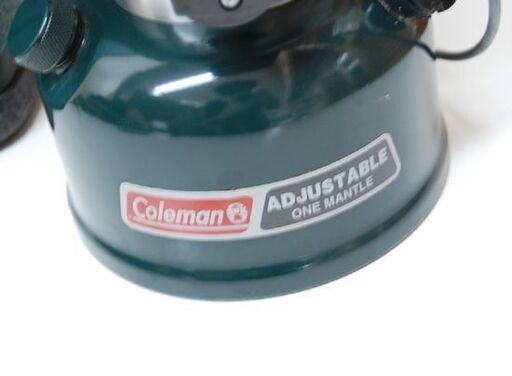 ③ Coleman ワンマントル ランタン 286-288 ケース付き ホワイトガソリン 点火確認済み コールマン アウトドア 札幌市 清田区 平岡