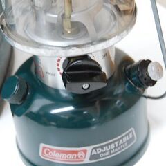 ③ Coleman ワンマントル ランタン 286-288 ケース付き ホワイトガソリン 点火確認済み コールマン アウトドア 札幌市 清田区 平岡の画像