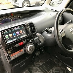 ダイハツ タントカスタム 可愛いパープル パワースライドドア すぐ乗れる！の画像