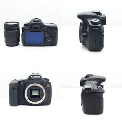 【全国送料無料】 Canon EOS Kiss 60D✨ カメラバッグ付き✨ スマホ転送OK ハイアマチュア機 レンズセット ズームセット✨ 届いたらすぐに使えます✨ キヤノン キャノンの画像