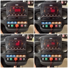 【超美品‼️】BTM ルームランナー トレッドミル ランニングマシン 最高速10km/h フィットネス とトレーニングの画像
