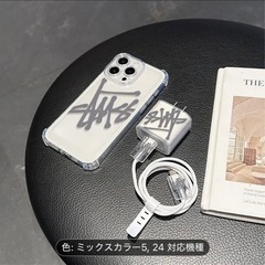 ステューシーiPhone7.8SE2.3用ソフトけケースの画像
