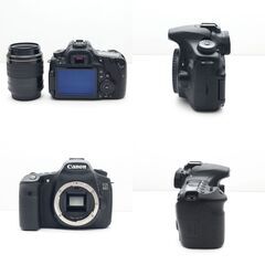 【全国送料無料】 Canon EOS Kiss 60D✨ カメラバッグ付き✨ 望遠レンズセット ハイアマチュア機 スマホ転送OK ズームセット✨ 届いたらすぐに使えます✨ キヤノン キャノンの画像