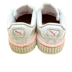プーマ スニーカー 16センチ ホワイト／ピンクの画像